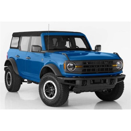 Gt Styling GT3260Y Front Daytime Running Light Cover Fits for 2021-2023 Ford Bronco - Yellow G49-GT3260Y